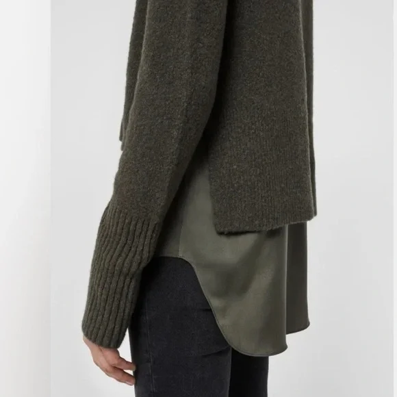 All Saints Dark Green Sweater - Picture 3 of 11